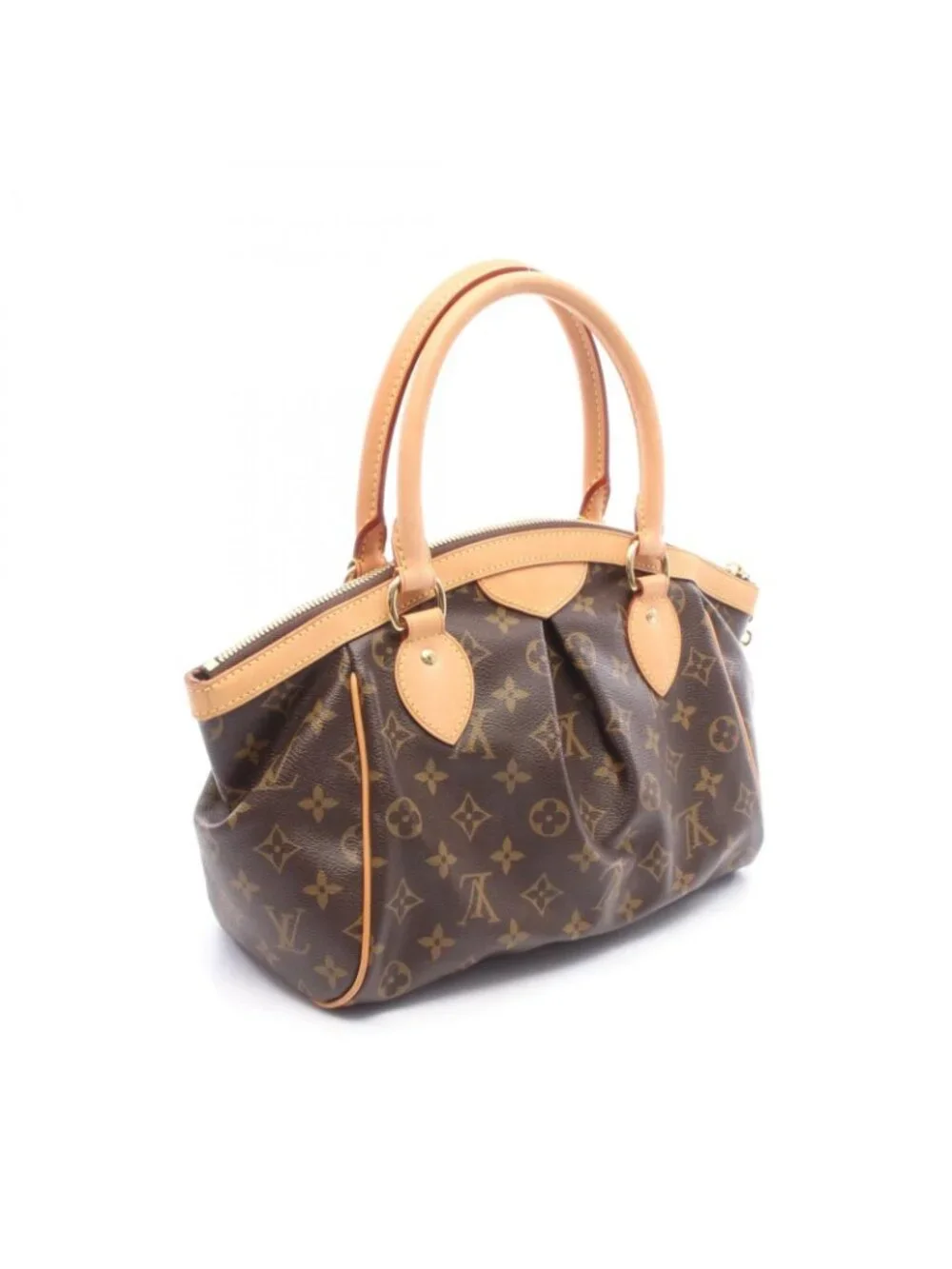 Louis Vuitton Handbag Tivoli PM Canvas Leather
